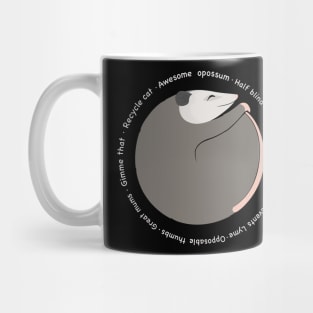 Awesome Opossum - Great Things About Opossums Mug